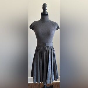Susana Monaco Wool Sweater Dress with Belt